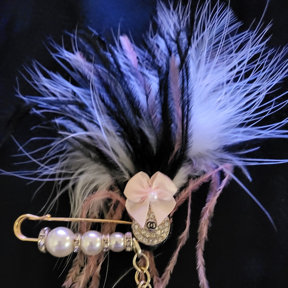 Hand made brooch - Picture 3 of 4